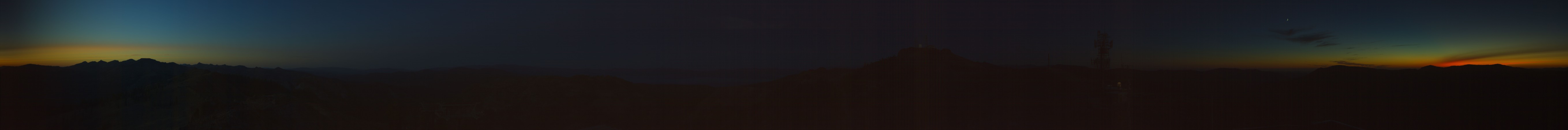 Palisades Tahoe Alpine Summit snow cam captured at 14 September 2026 at 8:44 pm GMT-6