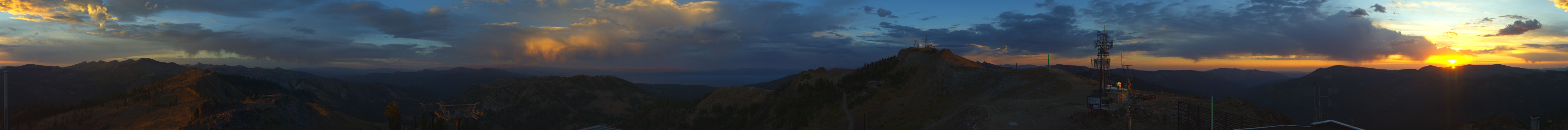 Palisades Tahoe Alpine Summit snow cam captured at 21 September 2026 at 7:02 pm GMT-7