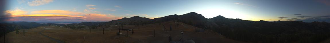 Palisades Tahoe Silverado snow cam captured at 10 September 2026 at 8:38 pm GMT-6