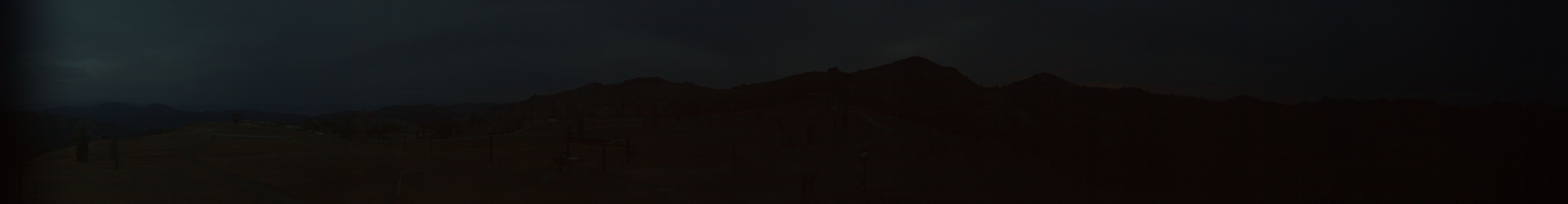 Palisades Tahoe Silverado snow cam captured at 20 September 2026 at 7:34 pm GMT-7