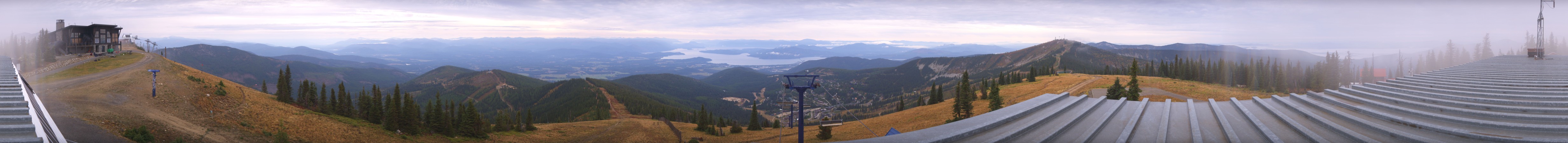Schweitzer Mountain Resort Sky House snow cam captured at 15 September 2026 at 8:18 am GMT-6