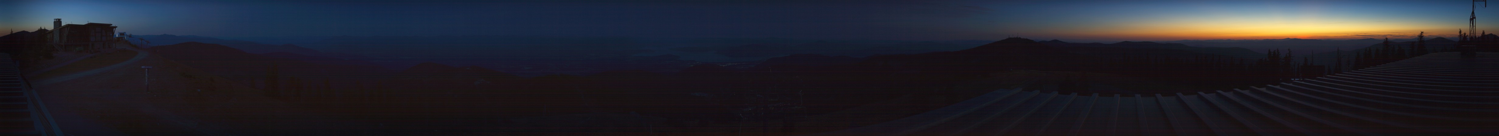 Schweitzer Mountain Resort Sky House snow cam captured at 18 September 2026 at 8:30 pm GMT-6
