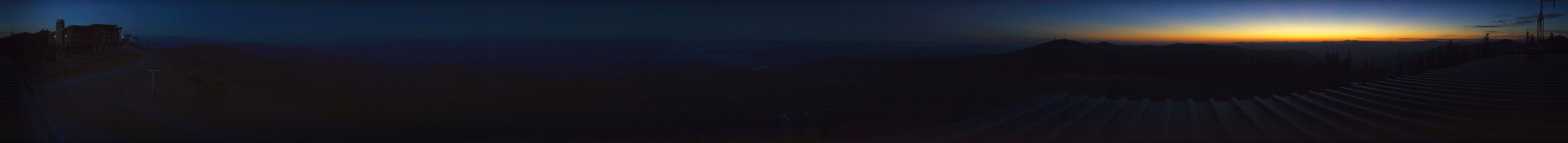 Schweitzer Mountain Resort Sky House snow cam captured at 4 October 2026 at 7:55 pm GMT-6