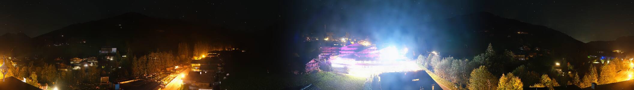 Alpbach Inneralpbach snow cam captured at 3 October 2026 at 11:49 pm GMT+2