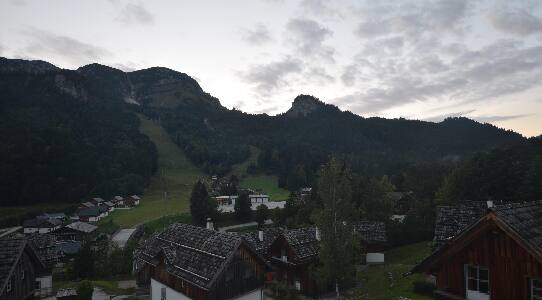 Altaussee Hagan Lodge snow cam captured at 14 September 2026 at 7:28 pm GMT+2