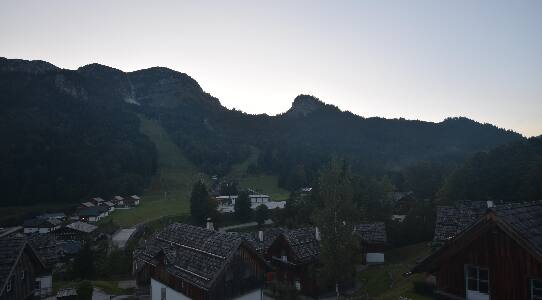 Altaussee Hagan Lodge snow cam captured at 17 September 2026 at 7:23 pm GMT+2