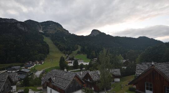 Altaussee Hagan Lodge snow cam captured at 18 September 2026 at 7:02 pm GMT+2