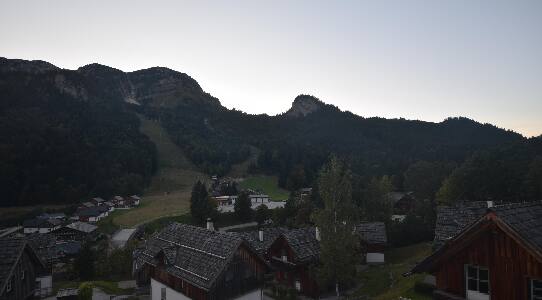 Altaussee Hagan Lodge snow cam captured at 26 September 2026 at 7:10 pm GMT+2