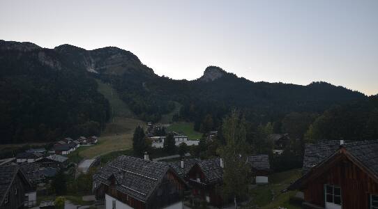 Altaussee Hagan Lodge snow cam captured at 28 September 2026 at 6:57 pm GMT+2