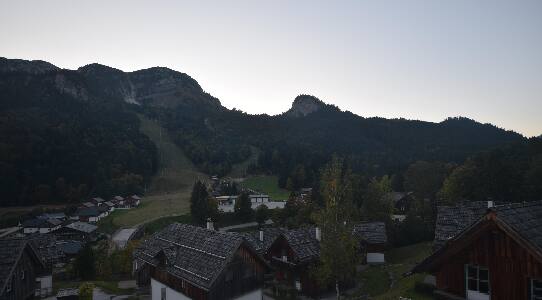 Altaussee Hagan Lodge snow cam captured at 30 September 2026 at 6:59 pm GMT+2