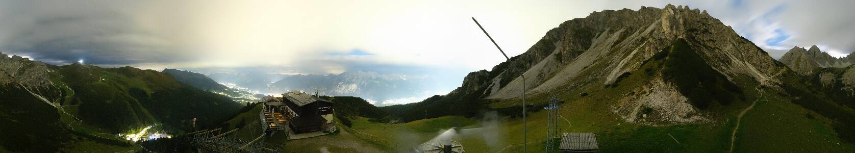 Axamer Lizum Birgitzköpfl snow cam captured at 20 September 2026 at 11:52 pm GMT+2