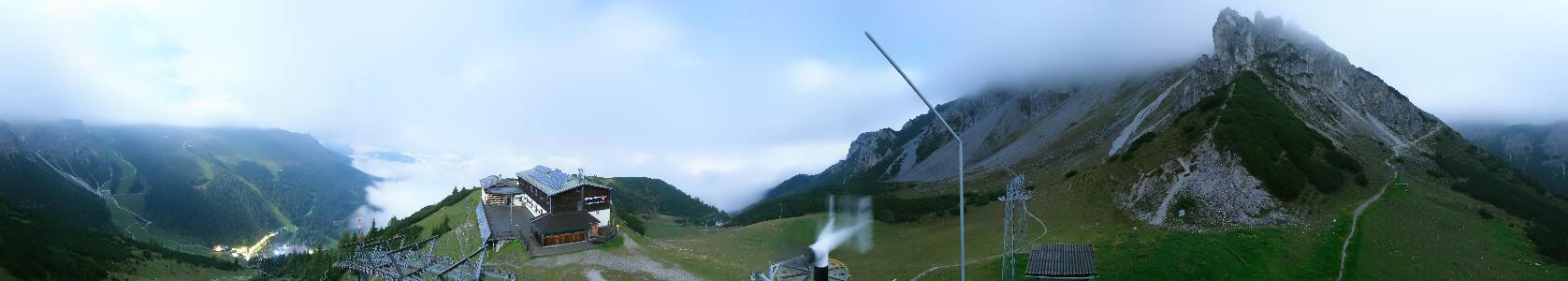 Axamer Lizum Birgitzköpfl snow cam captured at 24 September 2026 at 11:56 pm GMT+2