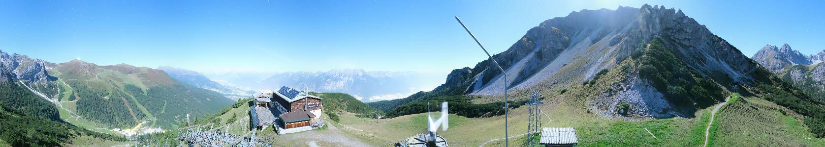 Axamer Lizum Birgitzköpfl snow cam captured at 28 September 2026 at 11:54 pm GMT+2
