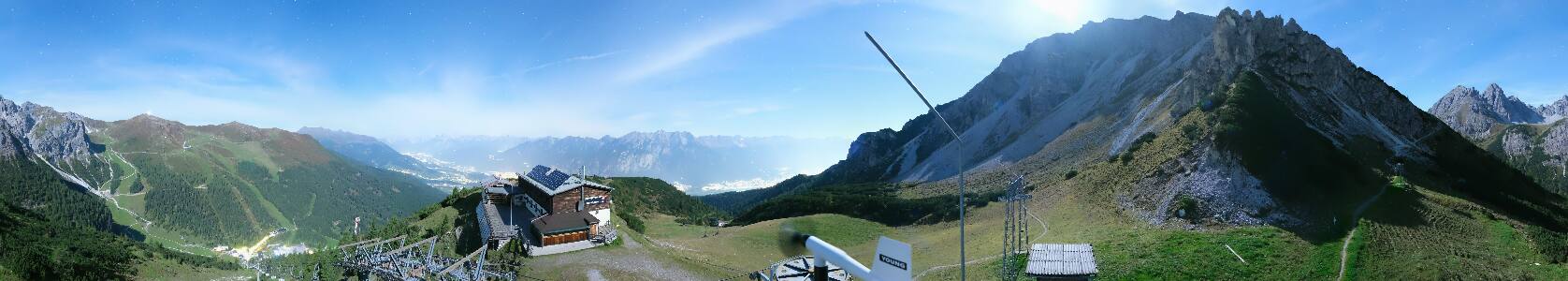 Axamer Lizum Birgitzköpfl snow cam captured at 29 September 2026 at 11:50 pm GMT+2