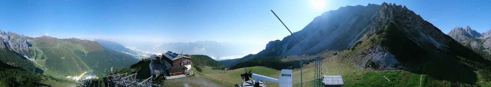 Axamer Lizum Birgitzköpfl snow cam captured at 30 September 2026 at 11:59 pm GMT+2