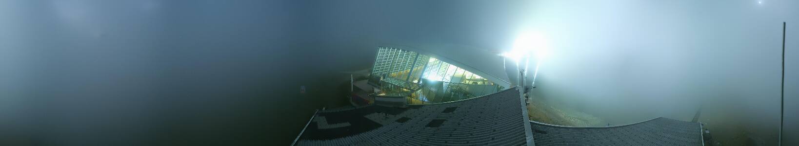 Axamer Lizum Hoadl snow cam captured at 1 October 2026 at 11:36 pm GMT+2