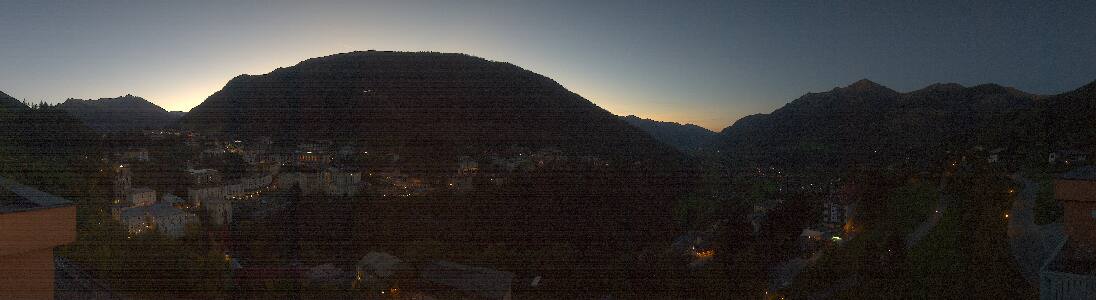 Bad Gastein Hotel Schillerhof snow cam captured at 3 October 2026 at 7:15 pm GMT+2