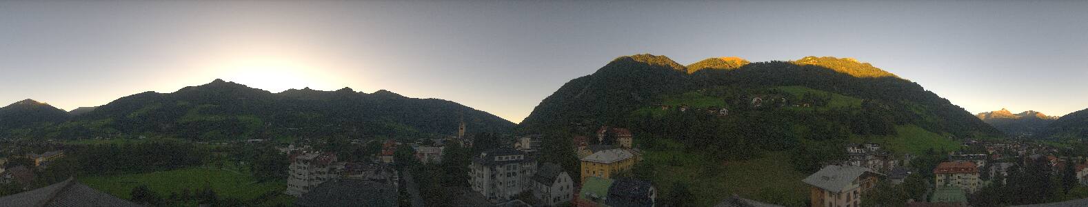 Bad Hofgastein Akzent Hotel Germania snow cam captured at 15 September 2026 at 6:46 pm GMT+2