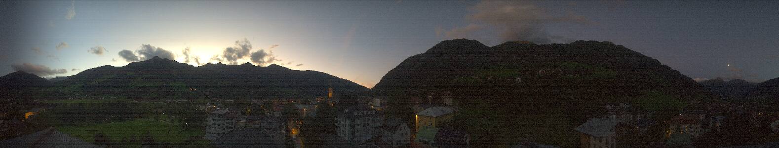 Bad Hofgastein Akzent Hotel Germania snow cam captured at 21 September 2026 at 7:40 pm GMT+2