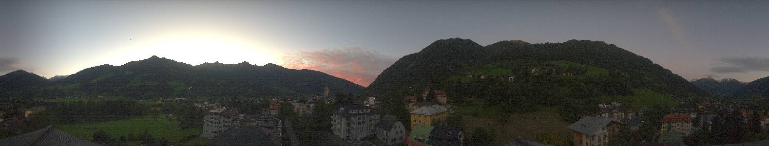 Bad Hofgastein Akzent Hotel Germania snow cam captured at 25 September 2026 at 7:22 pm GMT+2