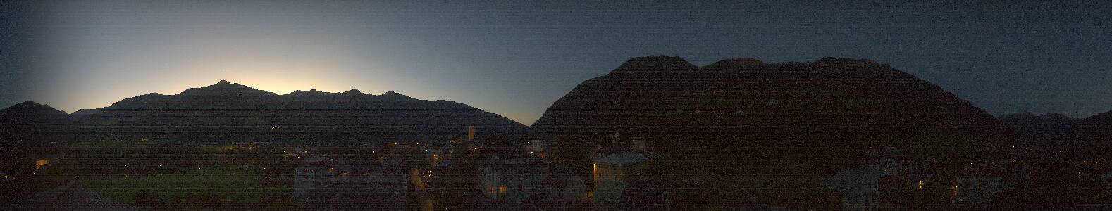 Bad Hofgastein Akzent Hotel Germania snow cam captured at 3 October 2026 at 7:17 pm GMT+2