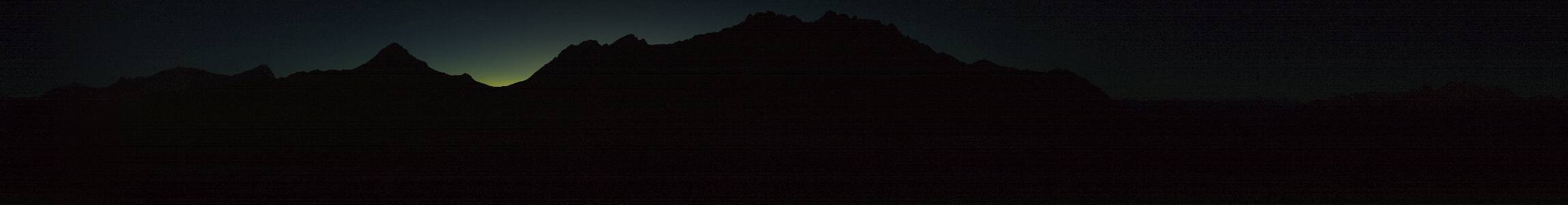 Brandnertal Glattjoch snow cam captured at 14 September 2026 at 8:13 pm GMT+2