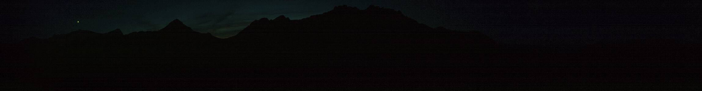 Brandnertal Glattjoch snow cam captured at 19 September 2026 at 8:04 pm GMT+2