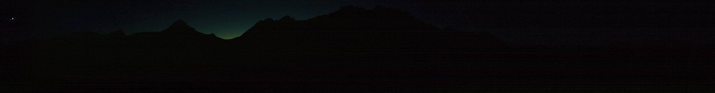 Brandnertal Glattjoch snow cam captured at 22 September 2026 at 8:02 pm GMT+2
