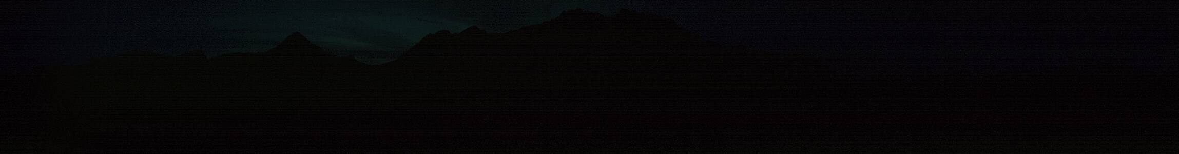 Brandnertal Glattjoch snow cam captured at 29 September 2026 at 7:49 pm GMT+2