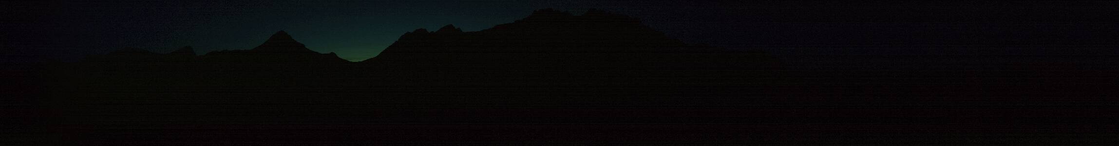 Brandnertal Glattjoch snow cam captured at 30 September 2026 at 7:39 pm GMT+2