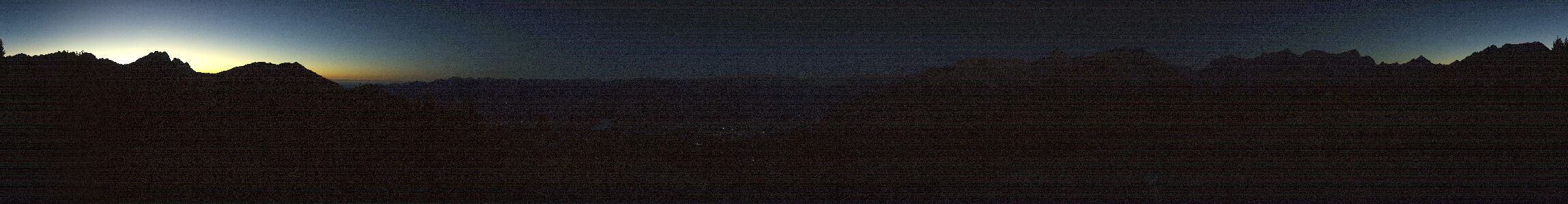 Brandnertal Loischkopf snow cam captured at 14 September 2026 at 8:13 pm GMT+2