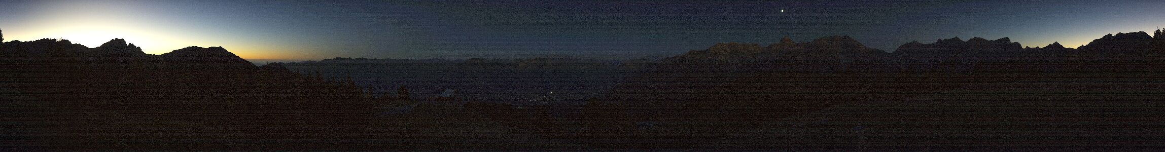 Brandnertal Loischkopf snow cam captured at 22 September 2026 at 7:51 pm GMT+2