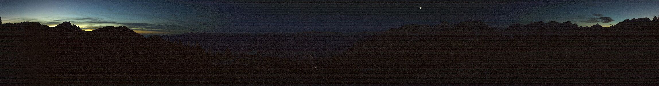 Brandnertal Loischkopf snow cam captured at 23 September 2026 at 7:52 pm GMT+2