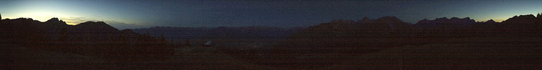 Brandnertal Loischkopf snow cam captured at 30 September 2026 at 7:38 pm GMT+2