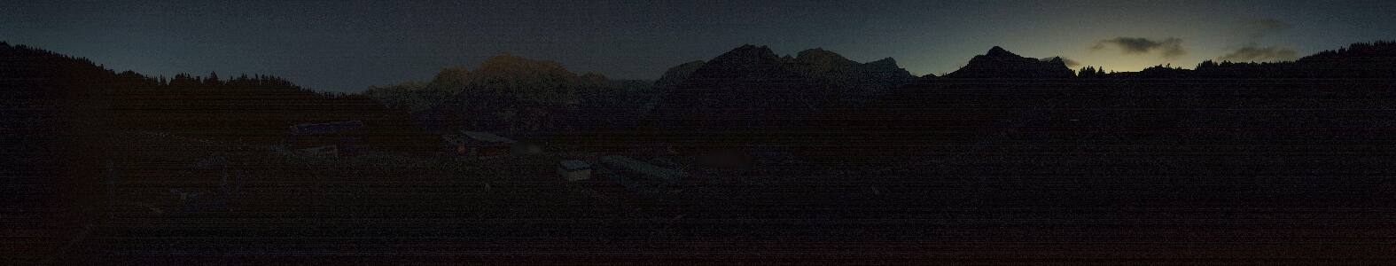 Brandnertal Palüd snow cam captured at 11 September 2026 at 8:13 pm GMT+2