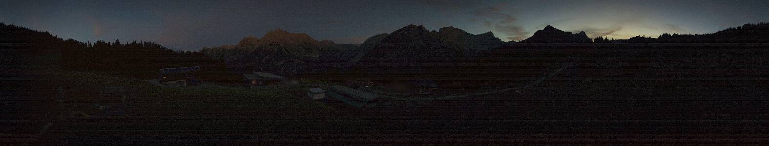 Brandnertal Palüd snow cam captured at 19 September 2026 at 7:53 pm GMT+2