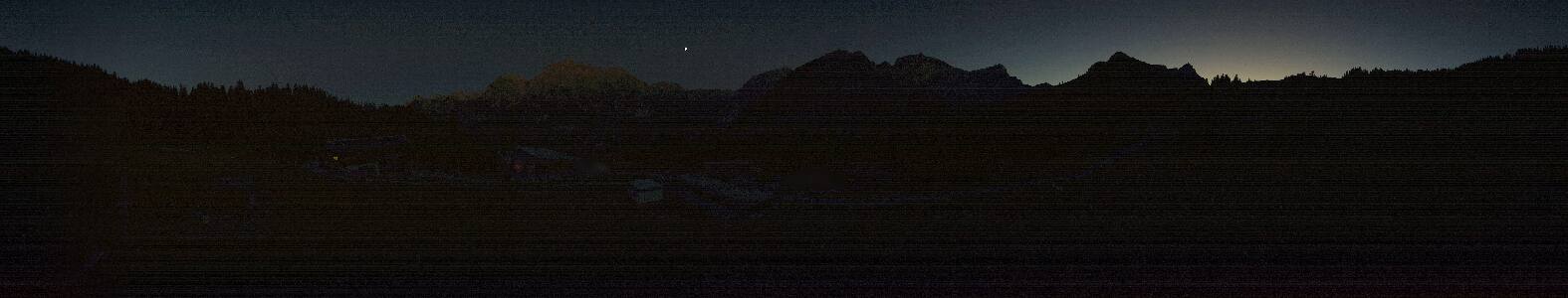 Brandnertal Palüd snow cam captured at 22 September 2026 at 7:51 pm GMT+2