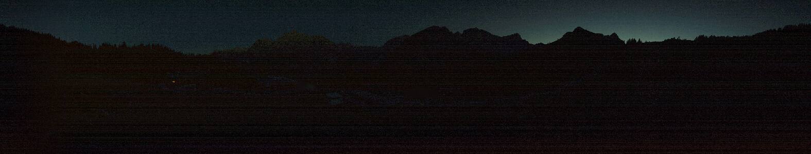 Brandnertal Palüd snow cam captured at 27 September 2026 at 7:44 pm GMT+2