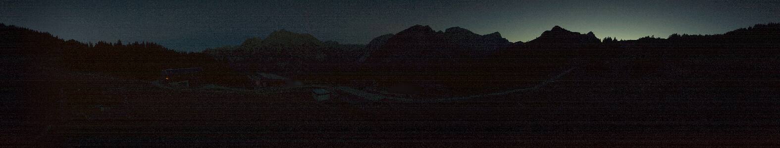 Brandnertal Palüd snow cam captured at 30 September 2026 at 7:38 pm GMT+2