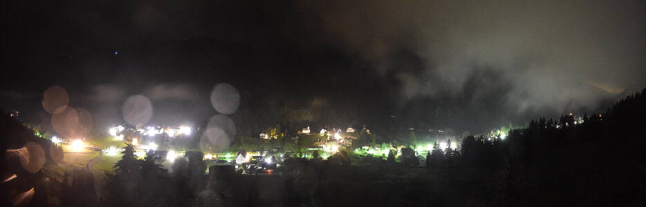 Donnersbachwald Ort snow cam captured at 13 September 2026 at 11:55 pm GMT+2
