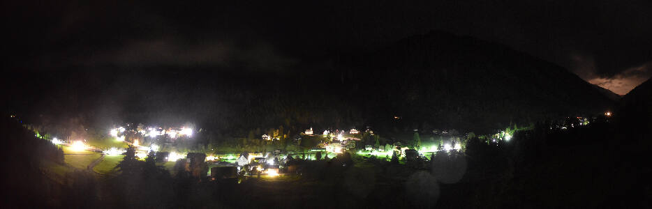 Donnersbachwald Ort snow cam captured at 16 September 2026 at 11:58 pm GMT+2