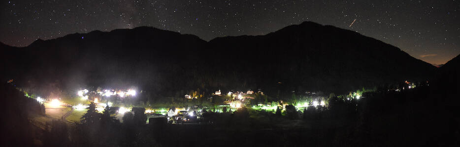 Donnersbachwald Ort snow cam captured at 17 September 2026 at 11:59 pm GMT+2