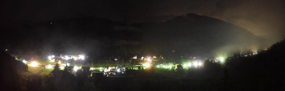 Donnersbachwald Ort snow cam captured at 18 September 2026 at 11:49 pm GMT+2