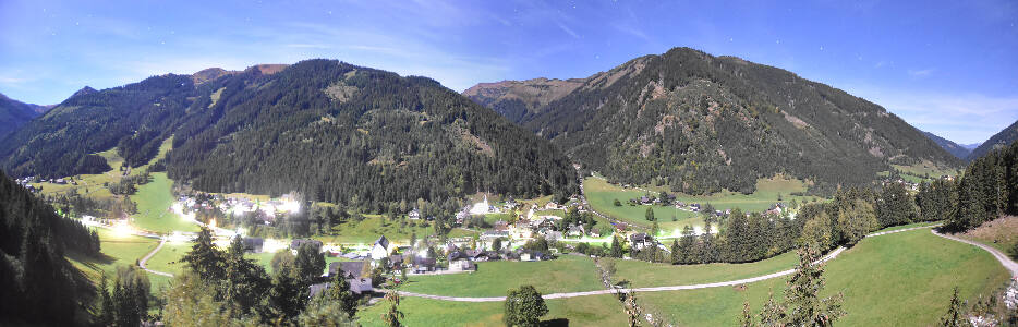 Donnersbachwald Ort snow cam captured at 26 September 2026 at 11:51 pm GMT+2