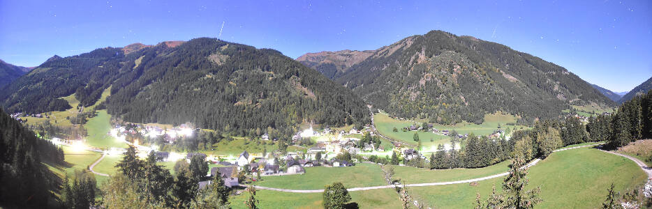 Donnersbachwald Ort snow cam captured at 27 September 2026 at 11:58 pm GMT+2
