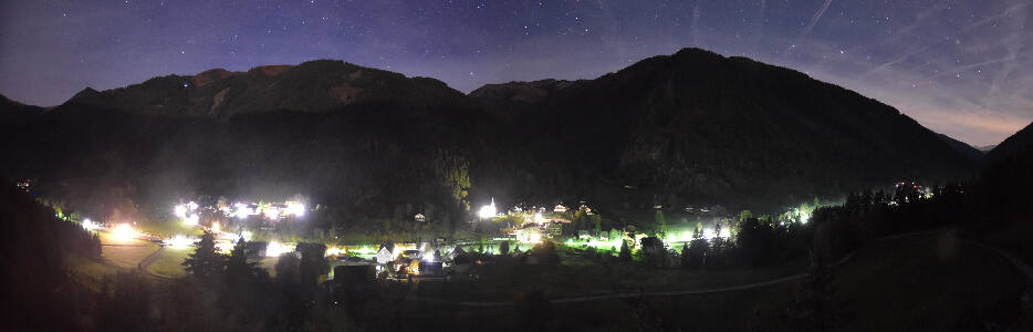 Donnersbachwald Ort snow cam captured at 2 October 2026 at 11:40 pm GMT+2