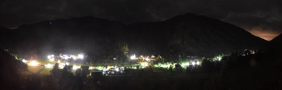 Donnersbachwald Ort snow cam captured at 4 October 2026 at 11:52 pm GMT+2