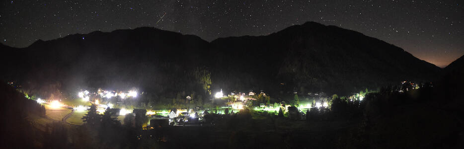 Donnersbachwald Ort snow cam captured at 5 October 2026 at 11:55 pm GMT+2