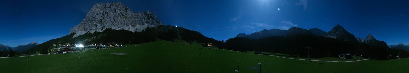 Ehrwald Almbahn snow cam captured at 26 September 2026 at 11:51 pm GMT+2