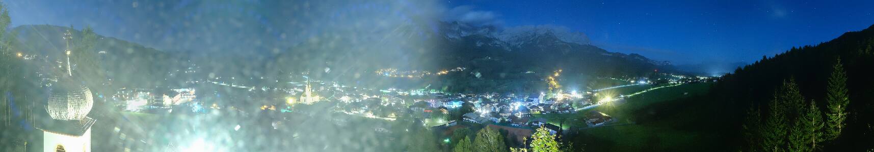 Ellmau Maria Heimsuchungskapelle snow cam captured at 22 September 2026 at 11:43 pm GMT+2